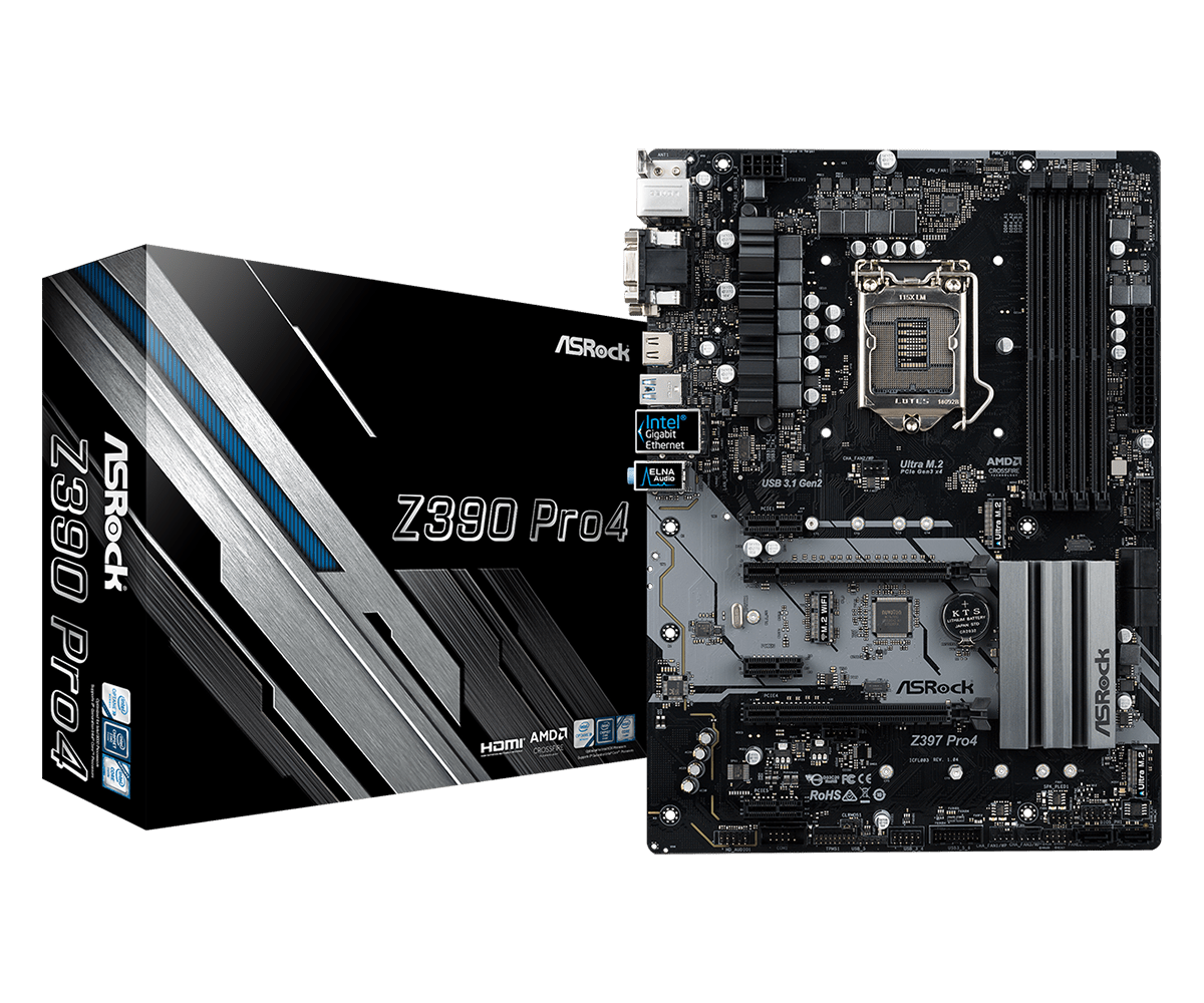 ASRock Z390PHANTOM GAMING4 ライセンス付A14 ASRock | Z390 Phantom Gaming 4S
